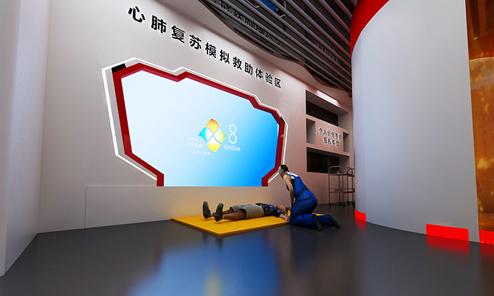 心肺復(fù)蘇模擬救助體驗(yàn)