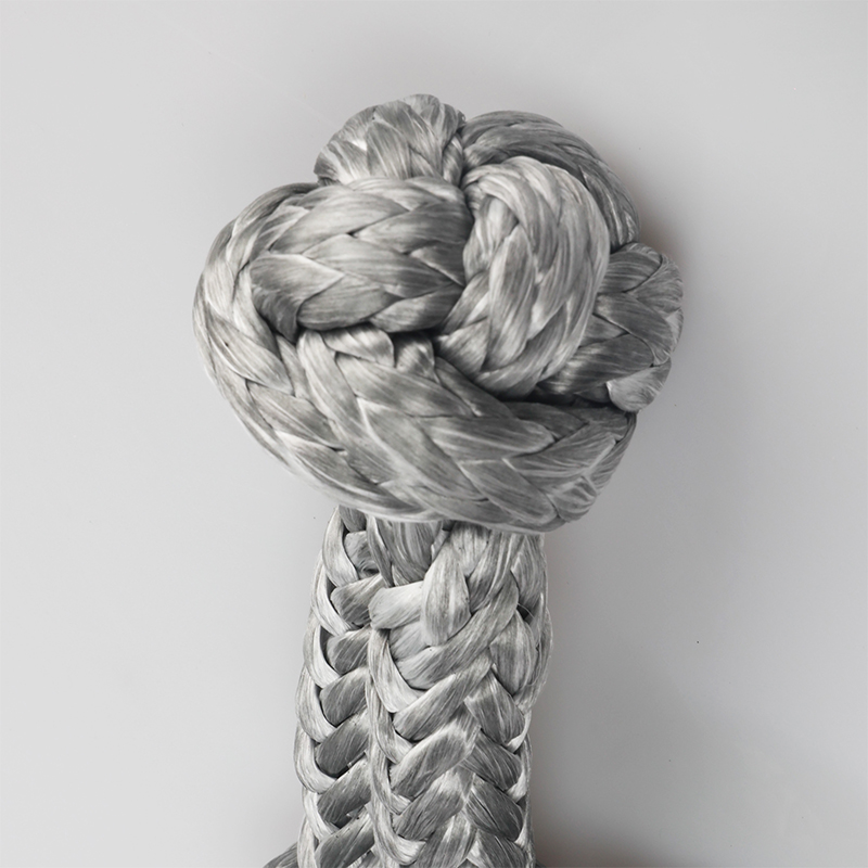 100噸重型加粗大尺寸超高分子量聚乙烯軟卸扣